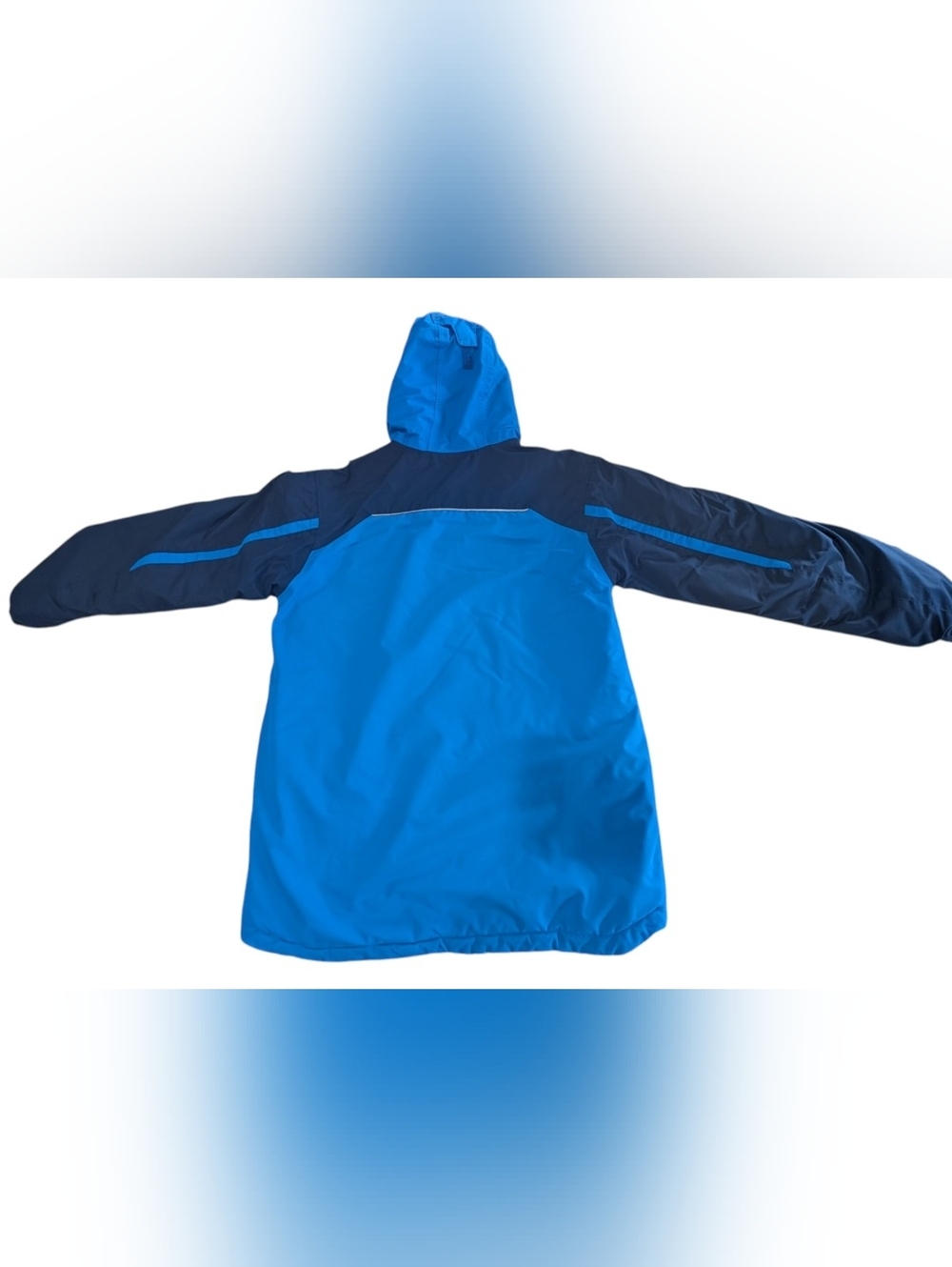 Columbia Omni Tech Winter Jacket Insulated Waterproof Kids Boys Large L Blu - Picture 4 of 8